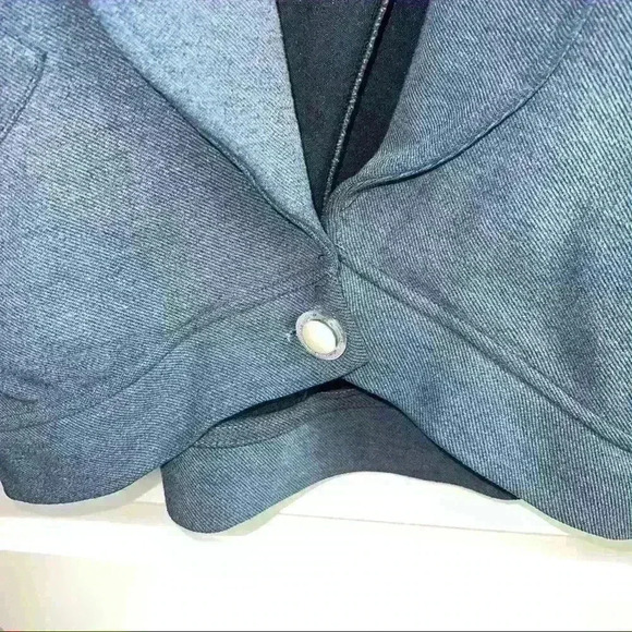 Azura Anthropologie Open Front Sweater/Cardigan/Coat with button - Picture 2 of 3